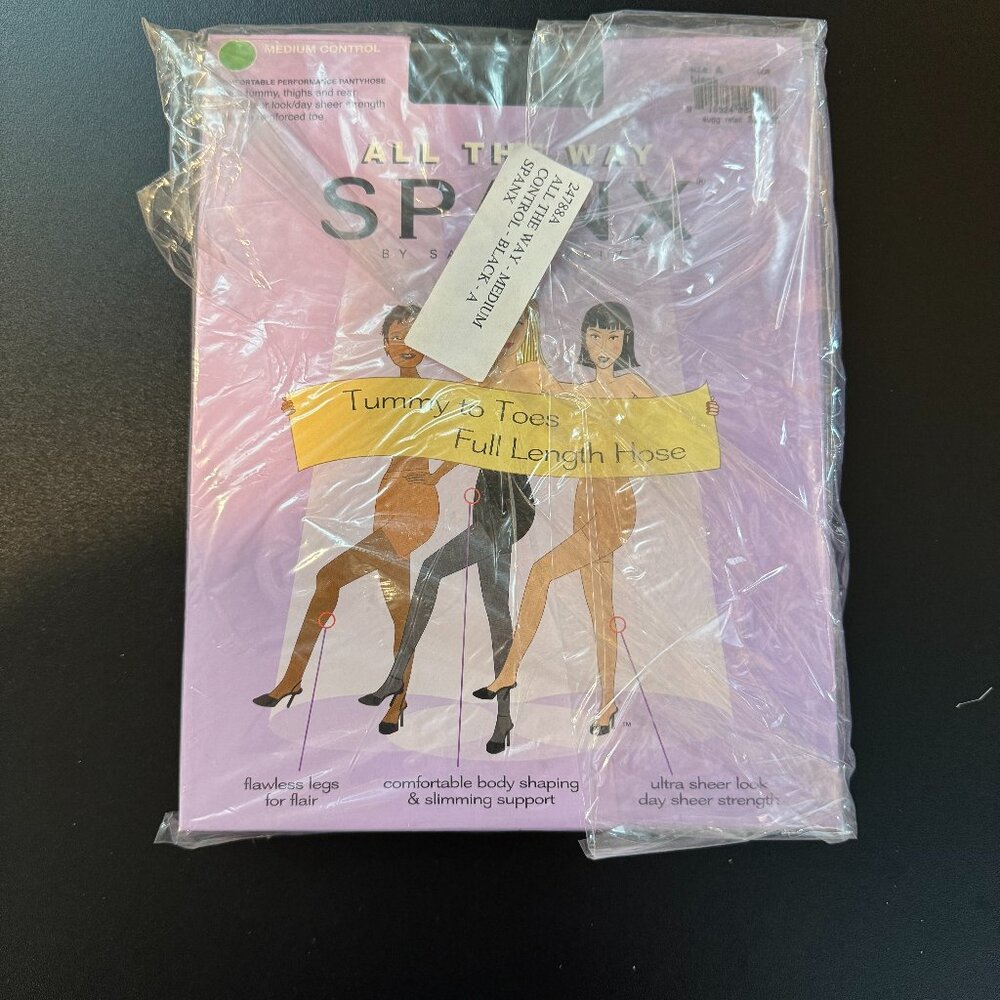 SPANX All The Way Up - Medium control - Black - Size A -  2pcs - 24788A